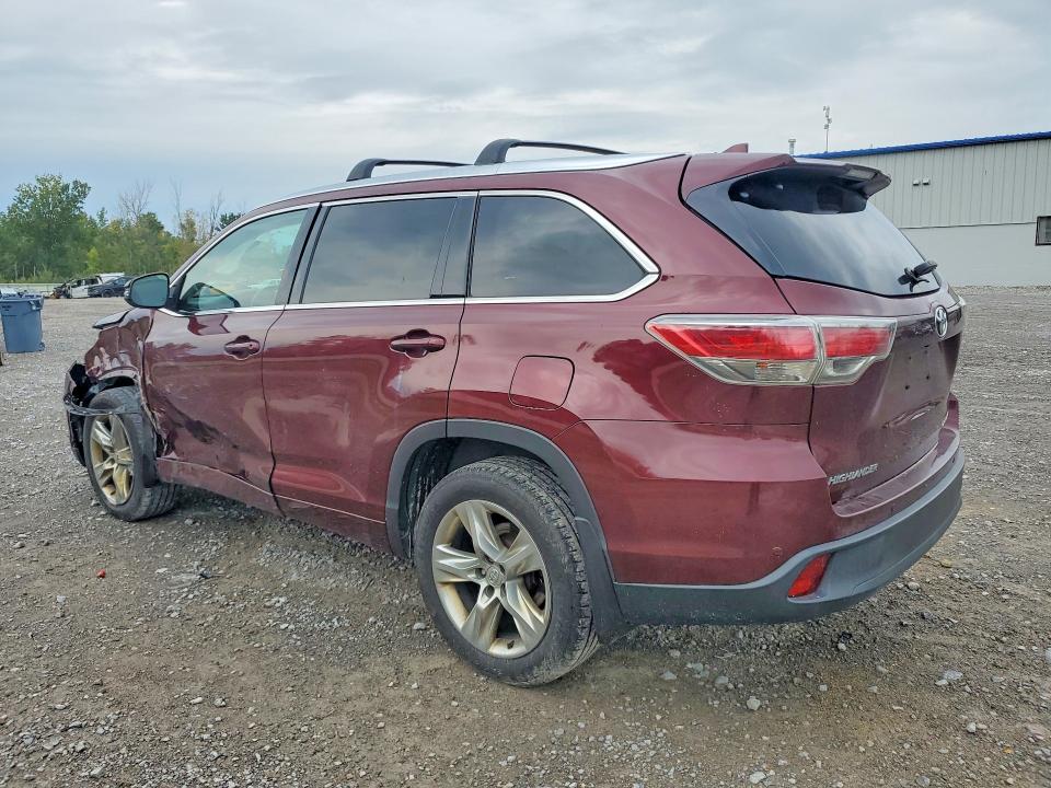 Zdjęcie 2 z aukcji – 2014 TOYOTA HIGHLANDER z VIN 5TDDKRFH3ES007834