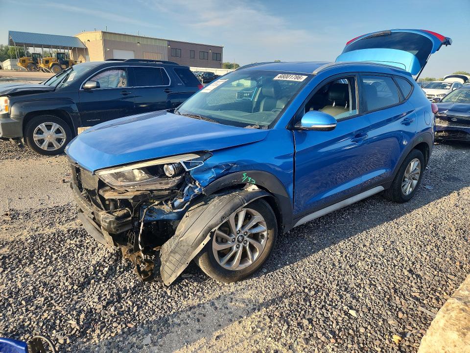 HYUNDAI TUCSON 2017 with VIN KM8J3CA4XHU548344 - Photo from auction
