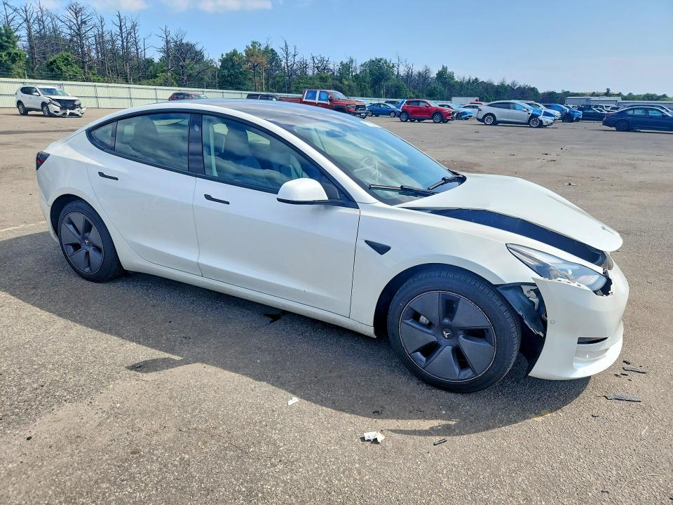 Фото 4 с аукциона – 2022 TESLA MODEL X с VIN 5YJ3E1EB0NF317963