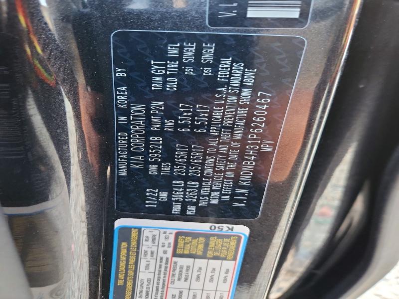 Photo 14 from auction – 2023 KIA CARNIVAL with VIN KNDNB4H31P6260467