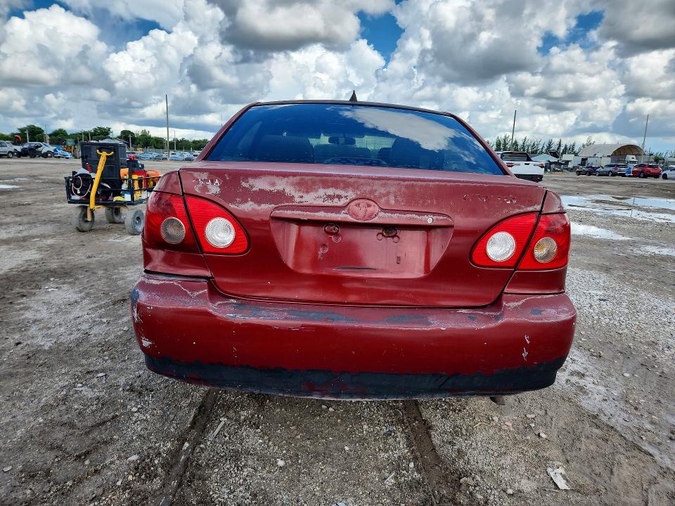 Photo 6 from auction – 2006 TOYOTA COROLLA with VIN 2T1BR30E76C661115