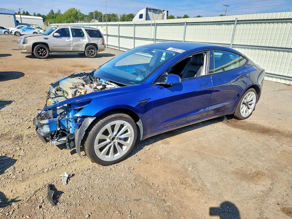 TESLA MODEL 3 2022 with VIN 5YJ3E1EA1NF190843 - Photo from auction