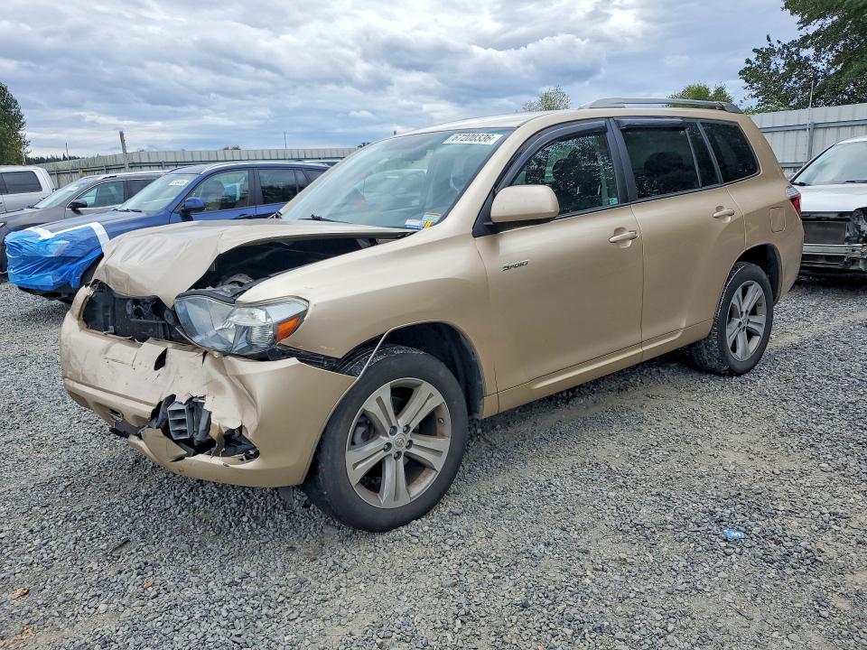 TOYOTA HIGHLANDER 2008 with VIN JTEES43A482018556 - Photo from auction