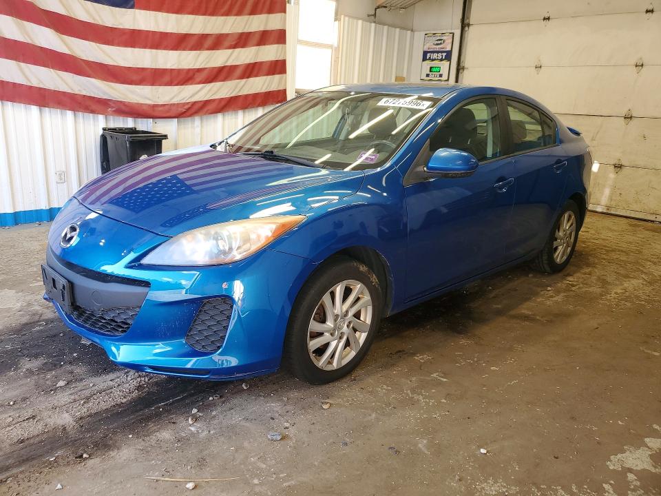 MAZDA 3 2012 with VIN JM1BL1V88C1654196 - Photo from auction