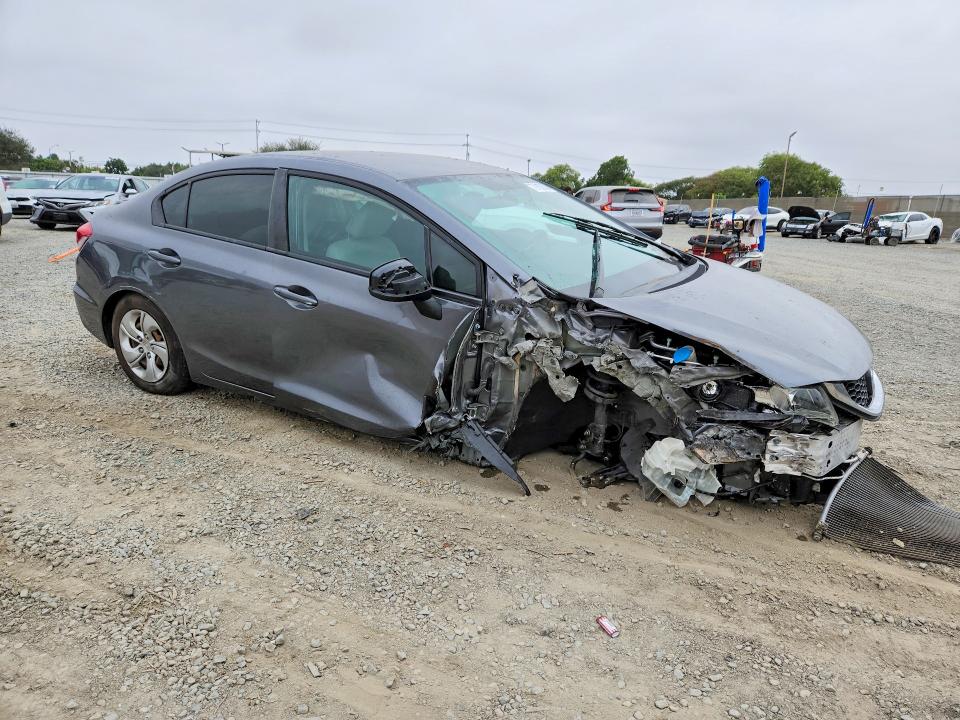 Photo 4 from auction – 2013 HONDA CIVIC with VIN 19XFB2F57DE267281