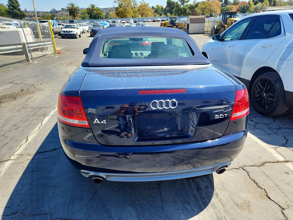 Photo 6 from auction – 2009 AUDI A4 with VIN WAUAF48H99K009640