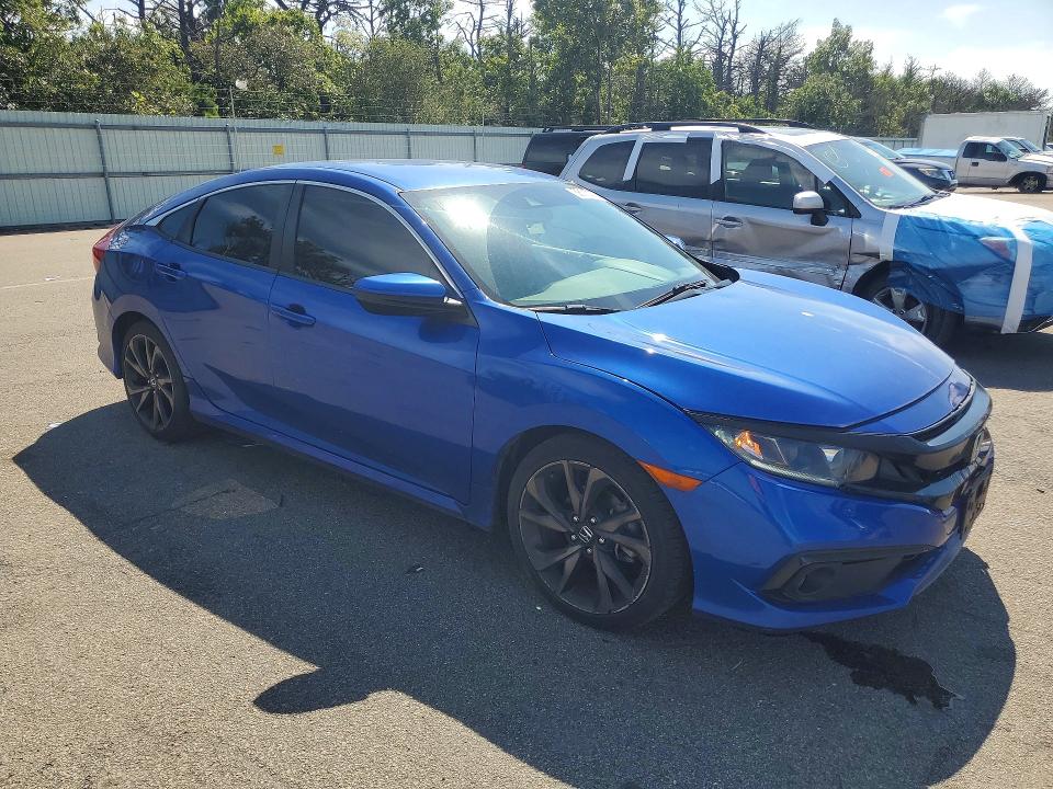 Photo 4 from auction – 2019 HONDA CIVIC with VIN 2HGFC2F82KH504088