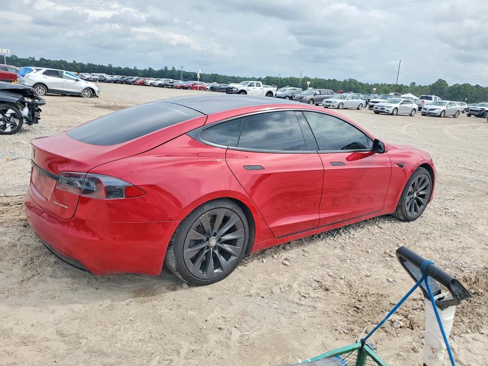 Foto 3 de la subasta – 2021 TESLA MODEL S con VIN 5YJSA1E23MF418792