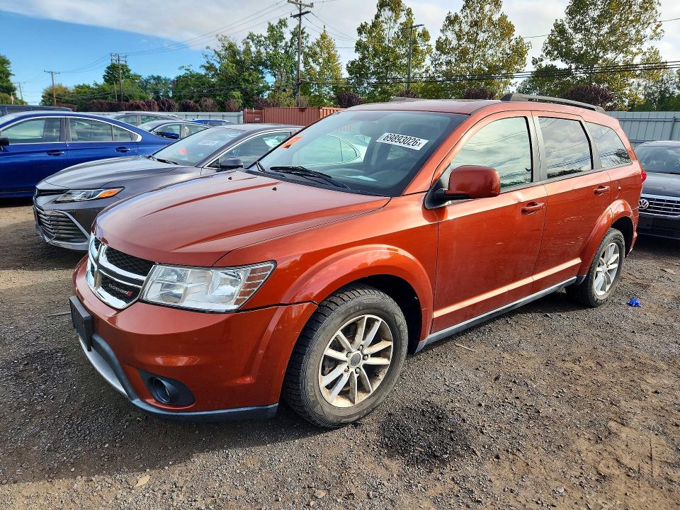 DODGE JOURNEY 2013 with VIN 3C4PDDBG4DT566174 - Photo from auction