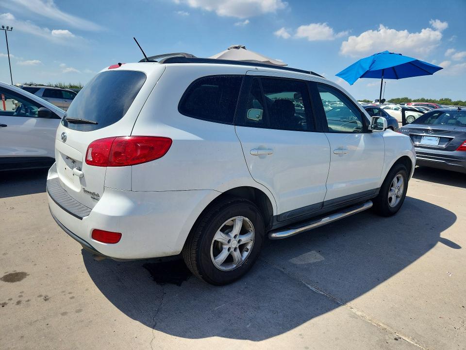 Photo 3 from auction – 2008 HYUNDAI SANTA FE with VIN 5NMSG73D68H186134