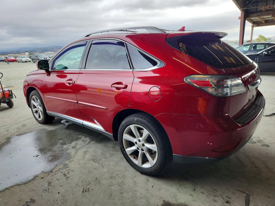 Photo 2 from auction – 2011 LEXUS RX with VIN 2T2BK1BA8BC114685