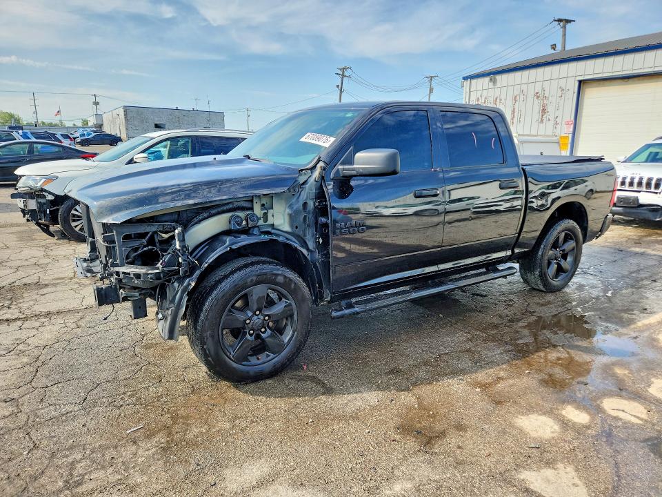 RAM 1500 2018 with VIN 1C6RR7KT3JS339488 - Photo from auction