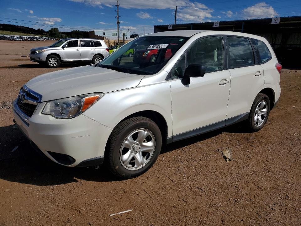 SUBARU FORESTER 2014 with VIN JF2SJAAC8EH486362 - Photo from auction