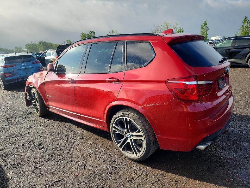 Photo 2 from auction – 2015 BMW X3 with VIN 5UXWX7C58F0K35436