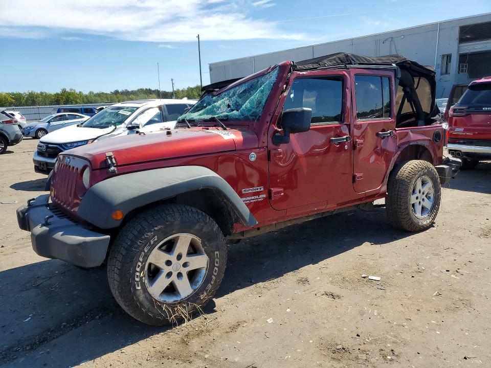 JEEP WRANGLER UNLIMITED 2013 с VIN 1C4BJWDG2DL565774 - Снимка от търг