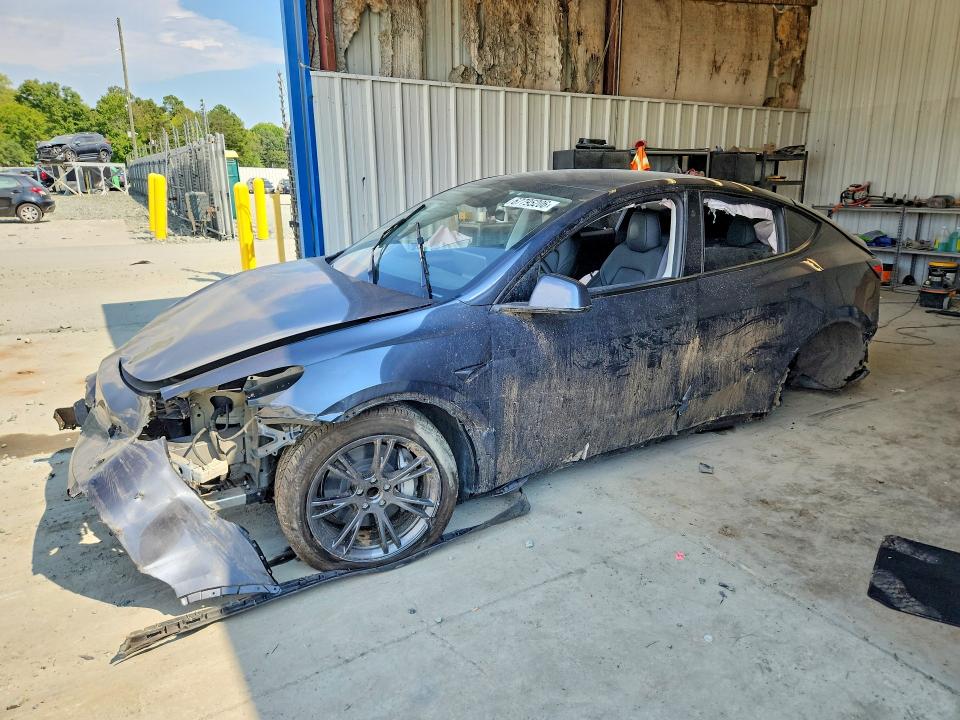 TESLA MODEL Y 2025 with VIN 7SAYGDED5SA377011 - Photo from auction
