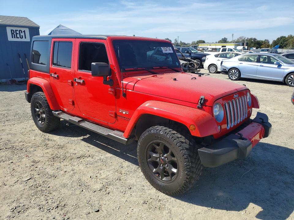 Снимка 4 от търг – 2017 JEEP WRANGLER UNLIMITED с VIN 1C4BJWEG8HL661347