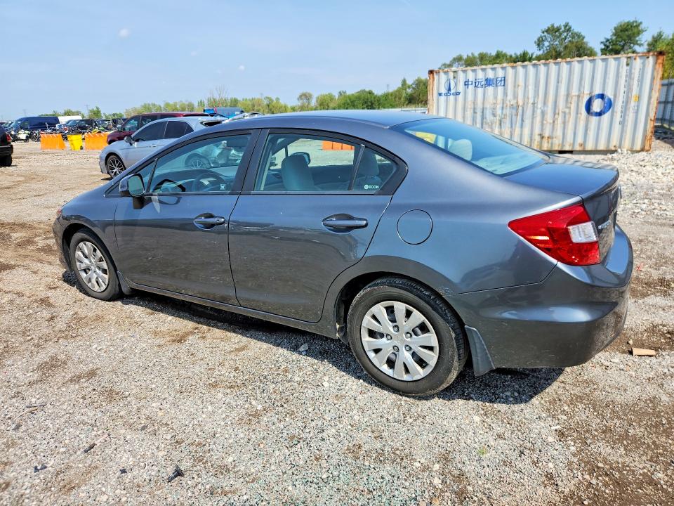 Photo 2 from auction – 2012 HONDA CIVIC with VIN 19XFB2F5XCE107958