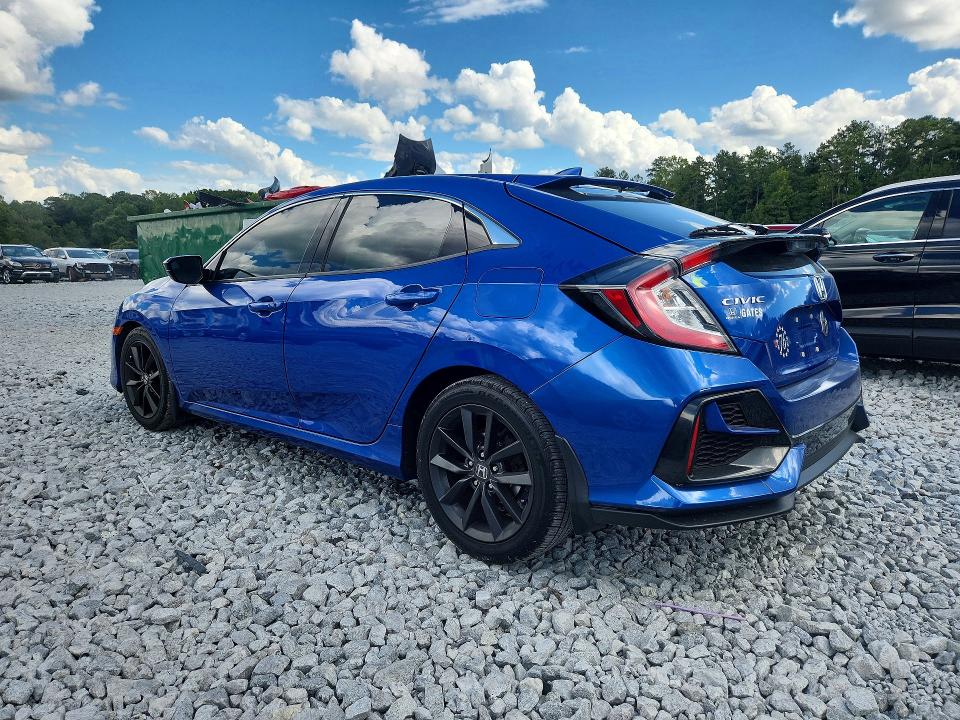 Photo 2 from auction – 2020 HONDA CIVIC with VIN SHHFK7H87LU213314