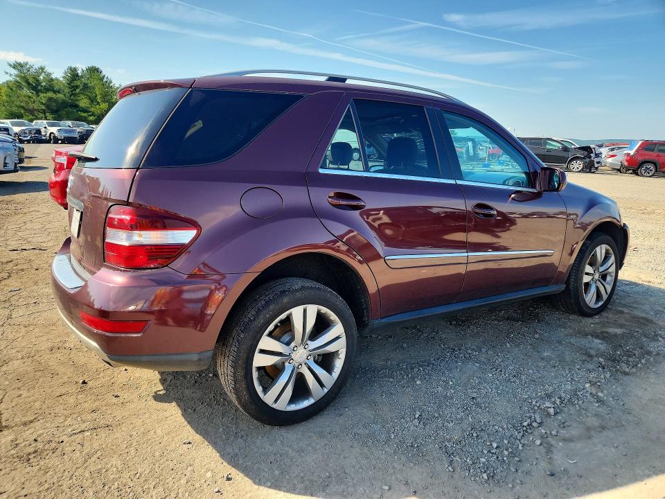 Photo 3 from auction – 2009 MERCEDES-BENZ ML with VIN 4JGBB86E49A510133