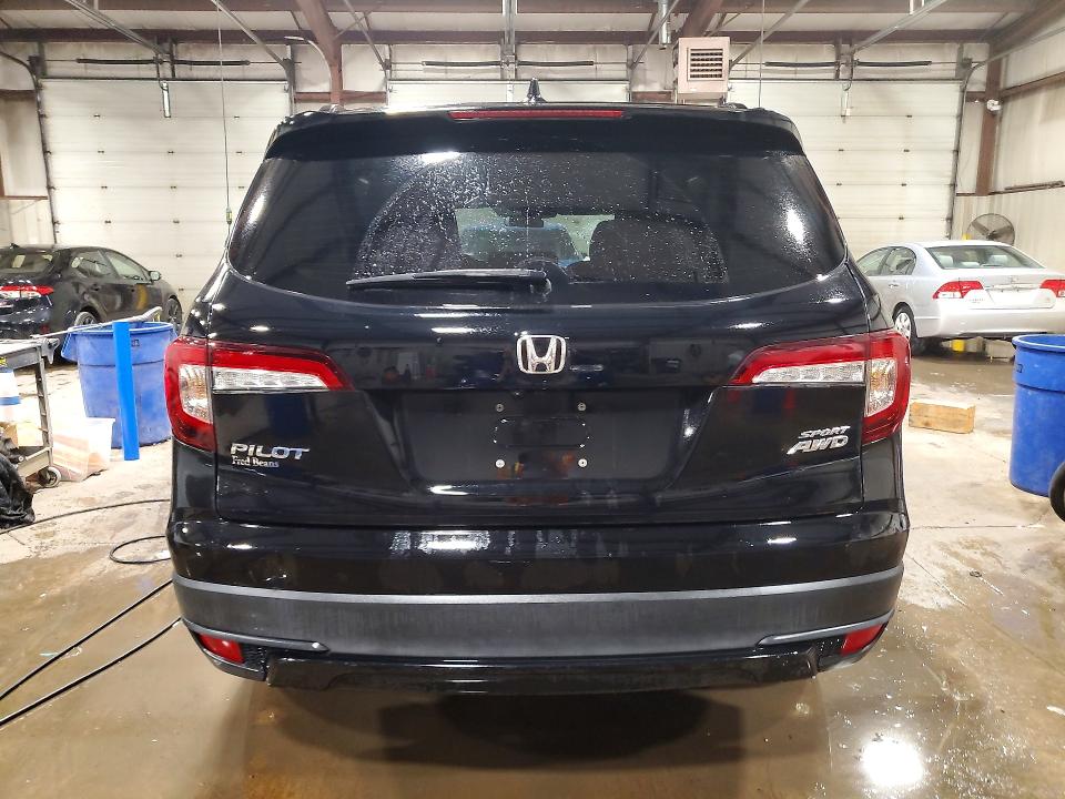 Photo 6 from auction – 2022 HONDA PILOT with VIN 5FNYF6H30NB053924