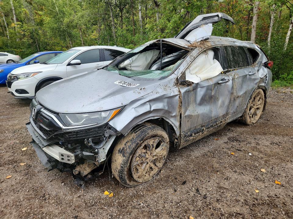 HONDA CR-V 2021 with VIN 2HKRW2H48MH206359 - Photo from auction