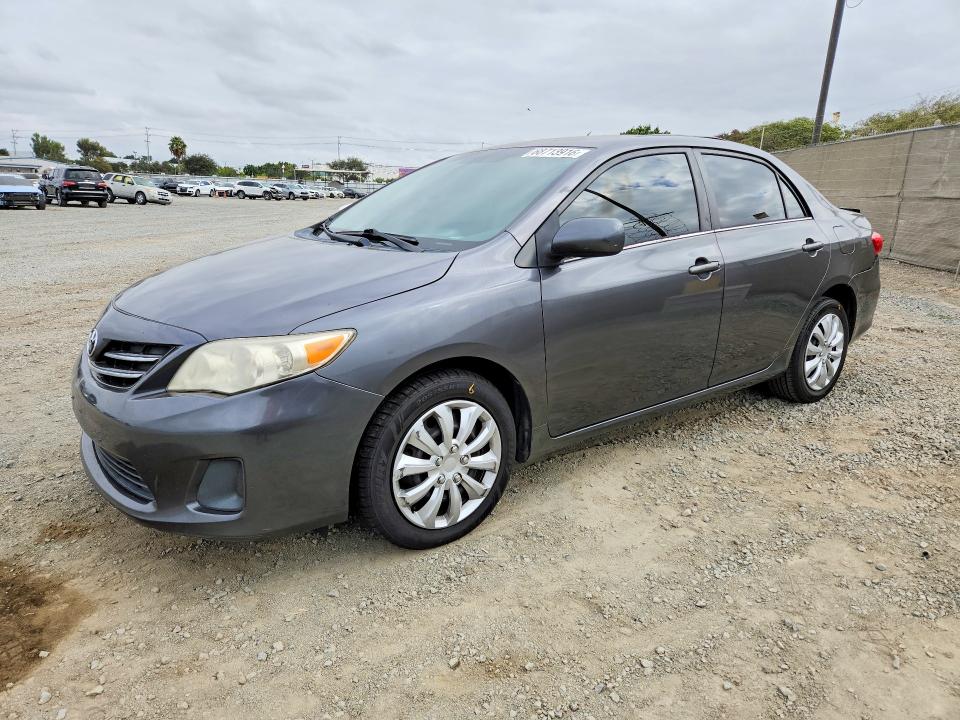 TOYOTA COROLLA 2013 with VIN 5YFBU4EE9DP116933 - Photo from auction