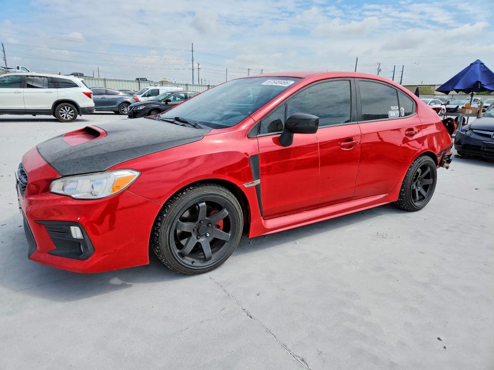 SUBARU WRX 2018 with VIN JF1VA1B63J9823292 - Photo from auction