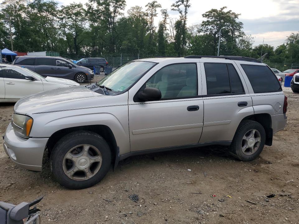 CHEVROLET TRAILBLAZER 2008 with VIN 1GNDT13S282102242 - Photo from auction