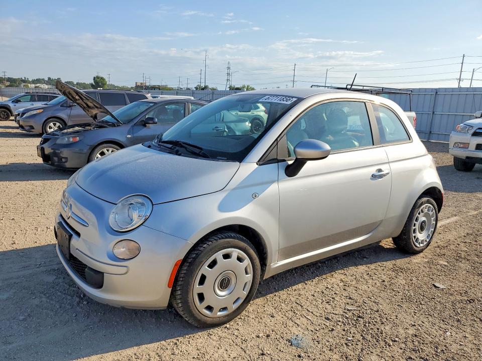 FIAT 500 2012 with VIN 3C3CFFAR0CT347870 - Photo from auction