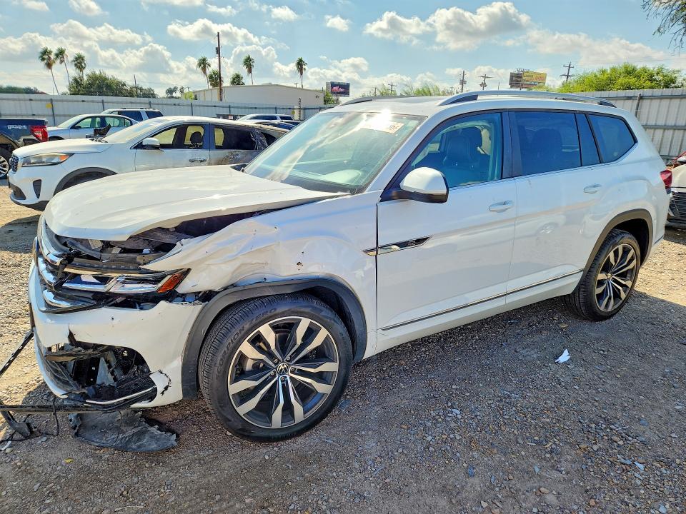 VOLKSWAGEN ATLAS 2021 with VIN 1V2CR2CA3MC566286 - Photo from auction