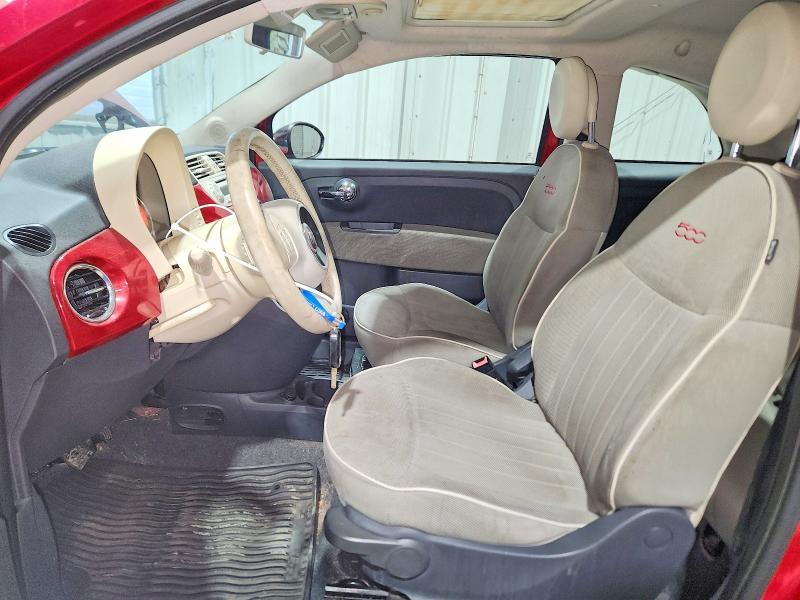 Photo 7 from auction – 2012 FIAT 500 with VIN 3C3CFFCR3CT117897