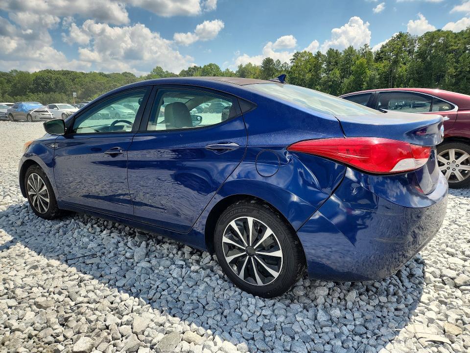 Photo 2 from auction – 2013 HYUNDAI ELANTRA with VIN KMHDH4AE5DU554396