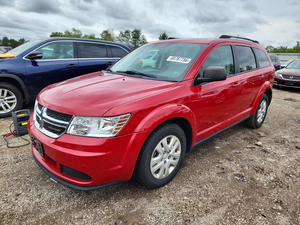 Photo 1 from auction – 2018 DODGE JOURNEY with VIN 3C4PDCAB1JT347331