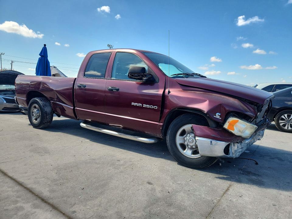 Photo 4 from auction – 2003 DODGE RAM 2500 with VIN 3D7KA28673G728253