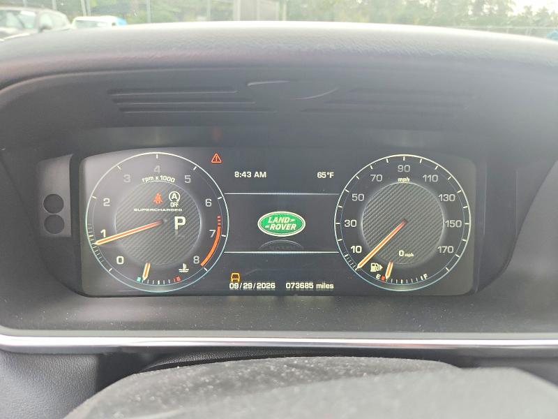 Photo 9 from auction – 2015 LAND ROVER RANGE ROVER SPORT with VIN SALWR2TF8FA517098