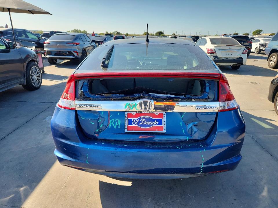 Photo 6 from auction – 2012 HONDA INSIGHT with VIN JHMZE2H5XCS001247