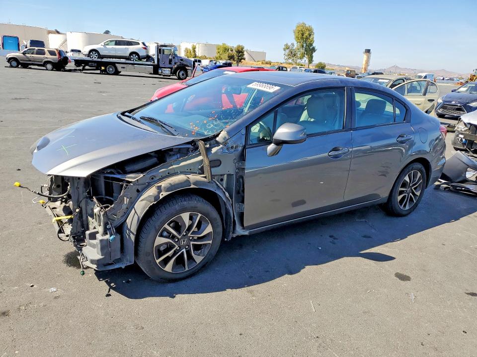 HONDA CIVIC 2013 с VIN 19XFB2F97DE252427 - Снимка от търг