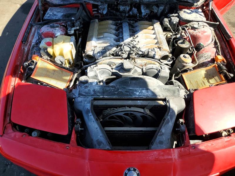 Photo 11 from auction – 1991 BMW 850 with VIN WBAEG2317MCB73231