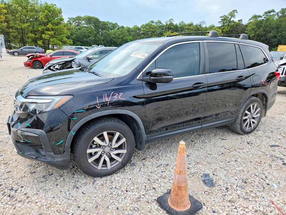 HONDA PILOT 2021 with VIN 5FNYF5H53MB038814 - Photo from auction