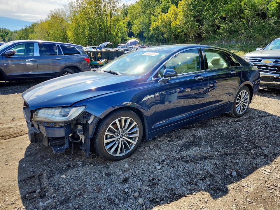 LINCOLN MKZ 2017 with VIN 3LN6L5LU0HR600845 - Photo from auction
