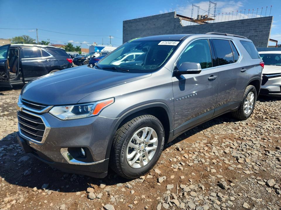 Photo 1 from auction – 2021 CHEVROLET TRAVERSE with VIN 1GNEVGKW2MJ110685