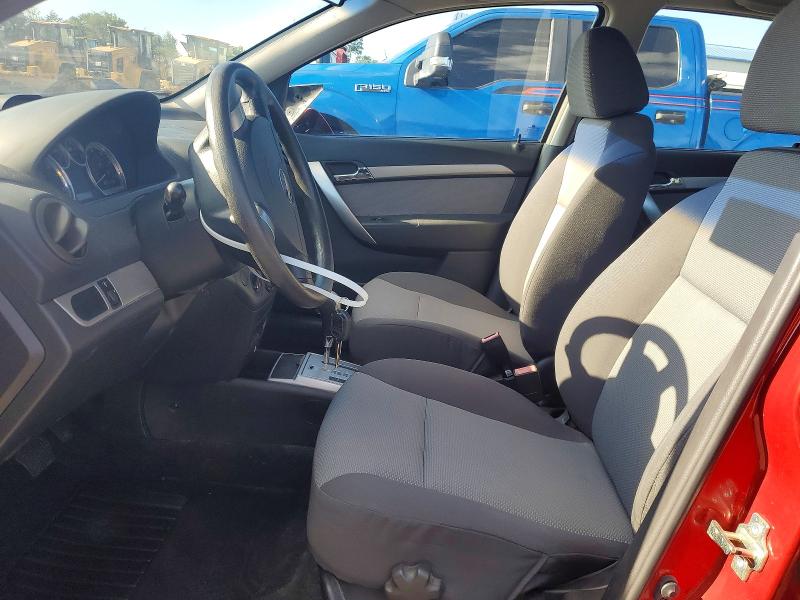 Photo 7 from auction – 2009 CHEVROLET AVEO with VIN KL1TD66E89B321672