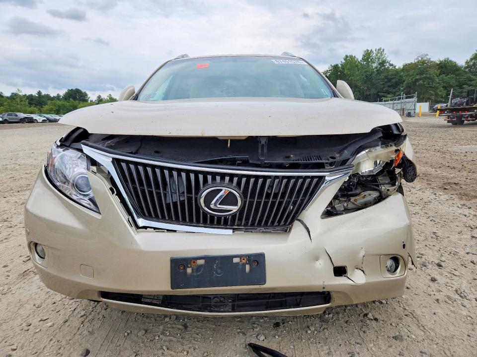 Photo 5 from auction – 2012 LEXUS RX with VIN 2T2BK1BA2CC151149
