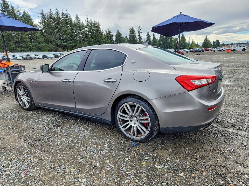 Photo 2 from auction – 2016 MASERATI GHIBLI with VIN ZAM57RSA2G1176222
