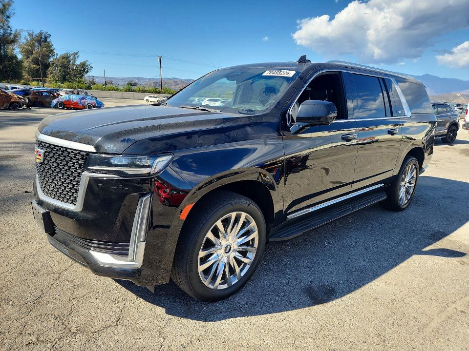 CADILLAC ESCALADE 2021 with VIN 1GYS3KKL7MR234232 - Photo from auction
