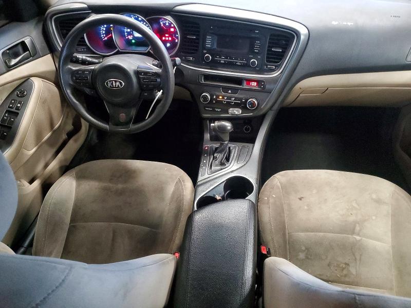 Photo 8 from auction – 2015 KIA OPTIMA with VIN 5XXGM4A79FG399603