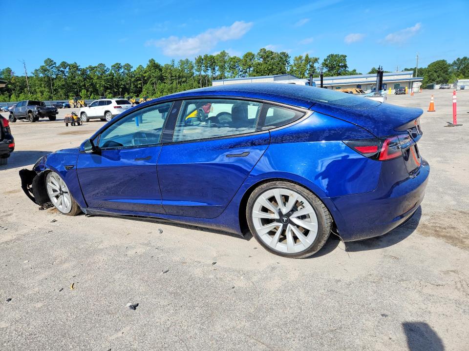 Photo 2 from auction – 2021 TESLA MODEL 3 with VIN 5YJ3E1EB4MF980435