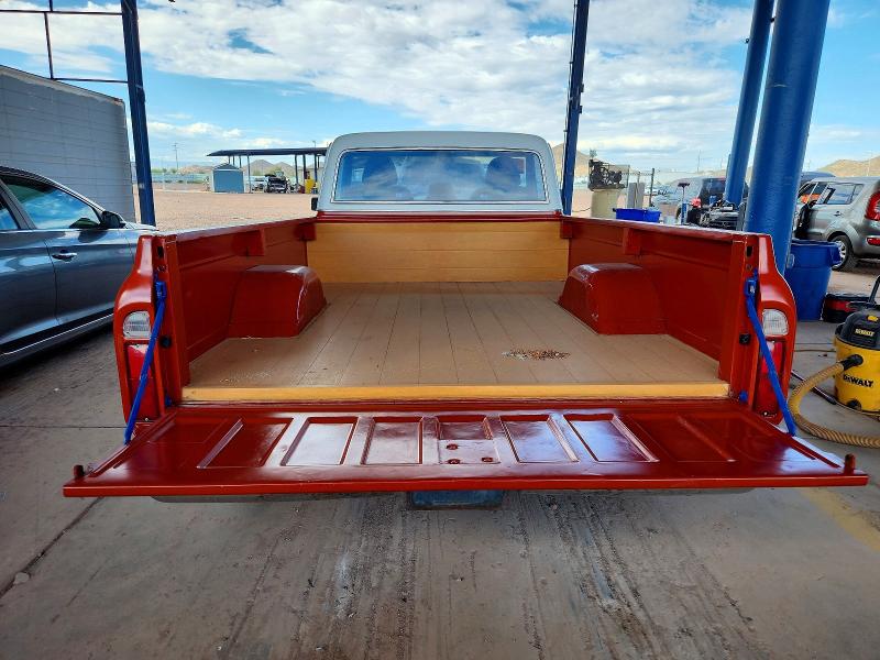 Photo 10 from auction – 1968 CHEV PICKUP with VIN CE148Z134180