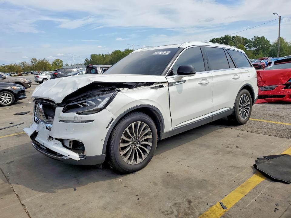 LINCOLN AVIATOR 2021 مع رقم تعريف المركبة 5LM5J7XC2MGL07428 - صورة من المزاد